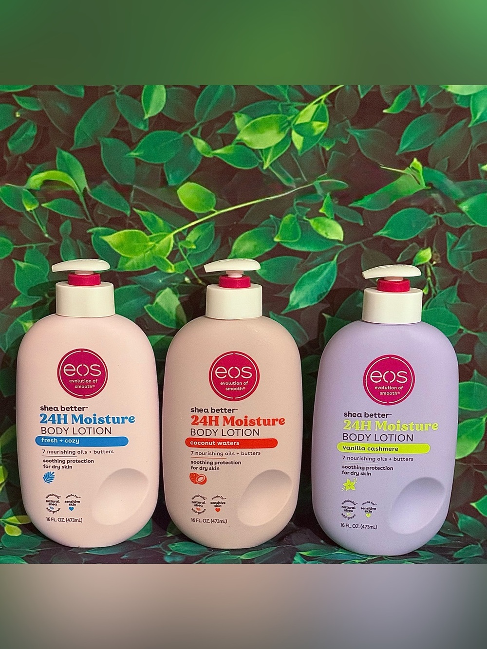3 EOS Lotion Sets